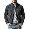 Oanviso Giacca da Uomo in Velluto a Coste Retro Giubbotto | Bomber Jacket,Maniche Lunghe,Giubbotto Cowboy,Slim Fit,Hip Hop,Moda,Streetwear,Vintage,Primavera,Autunno,Trucker Giacca