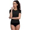 Prisco Maglia Intima Donna Manica Corta Girocollo Cashmere Ultralight | maglietta a maniche corte sottogiacca, sottile e calda sotto camicia e maglione; tubolare seamless, niente segni sui fianchi