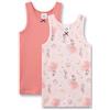 Sanetta Canottiere da Bambina (Confezione Doppia) Rosa Ballerina Rosa Misto Cotone Modal | Set da 2 Canottiere per Bambini
