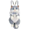 Generico Cat Plush Backpack | 55cm/21.65in Cute Stylish Backpack - Cartoon Plush Bags,for Women Girls Mothers College Students Professionals Travelers Daily Commute Coffee Shop Travel Campus Shopping