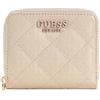 GUESS portafoglio Laurel SLG Small Zip Around Wallet Sand rosa salmone
