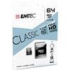 EMTEC Micro SDHC da 64 GB, ECMSDM64GXC10CG