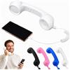 Generic Ricevitore telefonico retrò con microfono e altoparlante per telefoni | Cornetta del telefono di tipo C, ricevitore portatile del telefono cellulare della spina del cavo dell'annata, stile fisso
