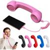 Generic Ricevitore telefonico retrò con microfono e altoparlante per telefoni | Cornetta del telefono di tipo C, ricevitore portatile del telefono cellulare della spina del cavo dell'annata, stile fisso