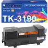 Tito-Express EcoSerie TK-3190 Toner nero compatibile con Kyocera TK3190 TK-3190 Kyocera ECOSYS P3055dn P3060dn P3155dn P3260DN M3655idn M3655idn/A M3660idn M3800 Series M3866 0idn M3 860idnf nero, confezione da 1