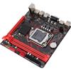 Cuifati Scheda madre H81 Micro ITX, per LGA 1150, supporta Core I3 I5 I7 4th, per Xeon E3 V3, Channel DDR3 (1600MHz), Serial ATA2.0 M.2 NVME Mining Motherboard (scheda di rete 1000Mbps)