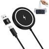 AILKIN Caricabatterie magnetico wireless da 15 W per Samsung Galaxy S26 Ultra/S25/S24/S23, Google Pixel 11 Pro/10 Pro/10a/9/9a/8, stazione di ricarica induttiva per caricabatterie wireless MagSafe per iPhone