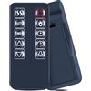 WKOLF Telecomando di ricambio, compatibile con Klarstein Studio Light & Fireplace
