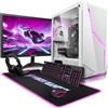Vibox Gaming PC Completo, 23 Monitor, AMD Ryzen 5 5500, Nvidia RTX 3050 6GB, 16GB RAM, 500GB SSD, Windows 11, WiFi 6 + Bluetooth 5.4