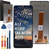 Yuxyiony Nuovo Schermo di Ricambio Per Samsung Galaxy A12 A125 A125F SM-A125F Schermo LCD Riparazione Dello Schermo e Strumento di Ricambio Accessori