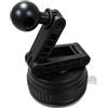 Vdaxvme Base di supporto per interni auto con ventosa da 6,8 cm | Attacco a sfera da 17 mm, nero per presa telefonica e navigatore sul parabrezza