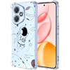 RonRun Cover per Honor 400 con Antiurto Slim in Trasparente TPU 3D Bello Motivo Protettivo Custodia, Compatibile per Honor 400 Astronauta