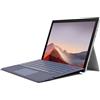 DjianTech Tastiera Surface Pro 12 [inglese QWERTY] per Microsoft Surface Pro 12, tastiera Bluetooth retroilluminata, collegamento magnetico, custodia ricaricabile con touchpad (grigio)