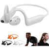 Generic Cuffie a conduzione ossea con fotocamera da 8 MP, traduzione AI e | Telecamera POV a mani libere,Auricolari sportivi wireless Bluetooth open-ear, registrazione video, per corsa, ciclismo