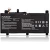 FlyZythrol C41N1731 Batteria compatibile con ASUS ROG Strix Scar II GL704 | GL704GW GL704GV GL704GM G715GV G715GW Series G715GV-EV043R G715GW-EV084T Circular Angle 15.4V 66Wh