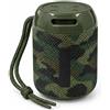 Voltix Cassa Bluetooth Portatile 5W Mini Speaker Wireless Camuffare | Ingresso USB, Slot MicroSD, Design Compatto, Connessione Wireless, Uso in Mobilità