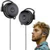 Generic Auricolari con clip, ergonomici, con da 3,5 mm, cuffie stereo | Telefoni cellulari, cuffie MP4 Yoga Esercizio Allenamento | Yoga Esercizio Allenamento Jogging Trekking