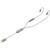 iFi GO Cavo USB-C con DAC e Amplificatore Cuffie per IEM | Hi-Res PCM 32 bit/384 kHz e DSD256 nativo, DAC ESS Sabre, gamma dinamica +6 dB, cavo argentato con microfono e controlli