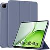 QJONSIU Cover per Honor Pad X9b Max, Morbido TPU, Ultra Sottile, Purple | Protezione Anturto, Funzione di Supporto, Attivazione/Disattivazione Automatica, Antimpronta, Antigraffio