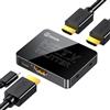 biaze ZH282 HDMI Splitter 4K Ultra HD 1-in-2-out Splitter - Plug & Play HDMI2.0 Converter for HDMI Laptop, TV, Monitor, Projector