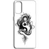 Mixroom - Cover Custodia Back case In TPU Silicone Morbida Per Samsung Galaxy A17 4G / 5G Fantasia Dragone Yin Yang U844