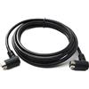 System-S S-Video Cavo 180 cm DIN 4 pin maschio a maschio doppio angolo