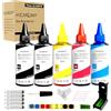 HEMEINY Inchiostro Dyebase da 500 ml compatibile con cartucce d'inchiostro HP 308 308e 308XL 307XL 305XL 304XL 303XL 302XL 301XL 300XL 350XL 21XL 22XL 62XL