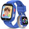 CATGIFF 4G Smartwatch Bambini GPS, Orologio Bambino Bambina con Telefono - Blu | Videochiamata Chat Vocale Sveglia Camera Modalità Classe Gioco, Smartwatch per Ragazza e Ragazzo 4-12 Anni Regalo