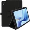 Qiawum Copertura magnetica per DOOGEE U9 / U10 / U10 Pro 10.1 Pollici 2025 Nuovo Tablet Caso Palmare Tablet PC Folio Cuoio Stand Funda