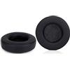 Jarmor ManO'War - Cuscinetti di ricambio Jarmor in memory foam, per cuffie Razer Razer ManO'War, solo (nero)