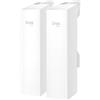 TP-Link Omada Ponte Wireless 2.4GHz 300Mbps, 3 Porte Fast Ethernet, IP65 | Portata fino a 500 m, Plug & Play preconfigurato, gestione centralizzata tramite app Omada, ideale per collegare due edifici