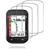 yystao 3 pellicole protettive per computer iGPSPORT BSC200S GPS, pellicola in vetro temperato senza bolle, durezza 9H, trasparente HD, anti-impronte, antigraffio