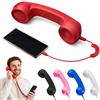 Generic Ricevitore telefonico retrò con microfono e altoparlante per telefoni | Cornetta del telefono di tipo C, ricevitore portatile del telefono cellulare della spina del cavo dell'annata, stile fisso