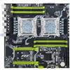 Jnchdghwa Scheda Madre Dual-Socket X99 X992D3 LGA2011-3 Supporto Gigabit Ethernet M.2 NVMe 8X DDR3 Fino A 256GB di capacità