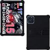 AKNICI Custodia Silicone per TABWEE W90/ TABWEE T90/ LEVIRTU M901/ BEYNIVAN M901-EEA/LEVIRTU Z1207 Tablet 11 Pollici, Protettiva Cover con Supporto Integrato, Nero