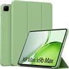 QJONSIU Cover per Honor Pad X9b Max, Morbido TPU, Ultra Sottile, Mintgreen | Protezione Anturto, Funzione di Supporto, Attivazione/Disattivazione Automatica, Antimpronta, Antigraffio
