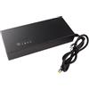 Risveglio Backup del gruppo di continuità 10400mAh di CC 12V 3A UPS | Batteria per modem ottico router telecamera di sicurezza con sovraccarico per protezione nero
