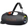 Zealot Cassa Bluetooth,Potente Suono Stereo da 90W Max,Radiatori Passivi per Bassi Profondi,Doppio Accoppiamento,IPX6 Impermeabile,Illuminazione RGB dell'altoparlante per uso Interno ed esterno