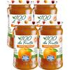Menz&Gasser, Composta di Albicocche 100Dafrutta | 100% Frutta IQF di Alta Qualità, Lavorata con Passione in Trentino-Südtirol, Senza Glutine, Vegan, 4 Vasi x 240 g