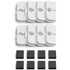 FiveMileBro 16 Pezzi filtri fontanella per gatti, filtro per fontana per gatti, con spugne pre-filtro, compatibile con la fontana per gatti Petlibro Dockstream da 2,5 litri PLWF005/PLWF115/PLWF105
