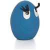 Lanco Pets Lanco Uovo che Ride Mini Blu, Gioco Cane Caucciù Naturale | Gioco morbido da masticare che stimola il gioco attivo, Fatto e dipinto a mano in lattice naturale