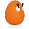 Lanco Pets Lanco Uovo che Ride Small Arancione, Gioco Cane Caucciù Naturale | Gioco morbido da masticare che stimola il gioco attivo, Fatto e dipinto a mano in lattice naturale