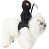 BT Bear Costume di Halloween per animali domestici, cavaliere mietitore per animali domestici, costumi di Halloween, cosplay, abbigliamento per cani di taglia piccola e media, M