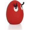 Lanco Pets Lanco Uovo che Ride Mini Rosso, Gioco Cane Caucciù Naturale | Gioco morbido da masticare che stimola il gioco attivo, Fatto e dipinto a mano in lattice naturale