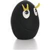 Lanco Pets Lanco Uovo che Ride Mini Nero, Gioco Cane Caucciù Naturale | Gioco morbido da masticare che stimola il gioco attivo, Fatto e dipinto a mano in lattice naturale