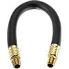 QWORK Tubo per compressore d'aria, tubo dell'aria da 3/8 x 15, pressione massima di esercizio 300 PSI, 1/4 maschio NPT a 1/4 maschio NPT connessioni, 1 confezione