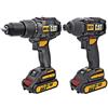 CAT Kit Trapano DX12 + Avvitatore a Impulsi DX71 a Batteria CAT DX12K