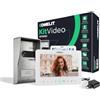Comelit Kit Videocitofono 2 Fili con Monitor 7 per Casa | Sistema completo con memoria immagini, suonerie personalizzabili e pulsantiera resistente alla pioggia