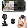 Anluomafuy Videocamera di Sicurezza Interno 1080P HD, Telecamera WiFi 2.4GHz per Animali e Neonati, Motion Detection, Controllo App, Visione Notturna e Registrazione Continua per Casa, Ufficio e Cameretta