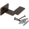 Generico Supporto quadro per corrimano in legno sagomato (1 pezzo, Bronzo)